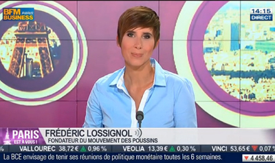 Intervention Frédéric Lossignol dans l'émission Paris est à vous sur BFM Business